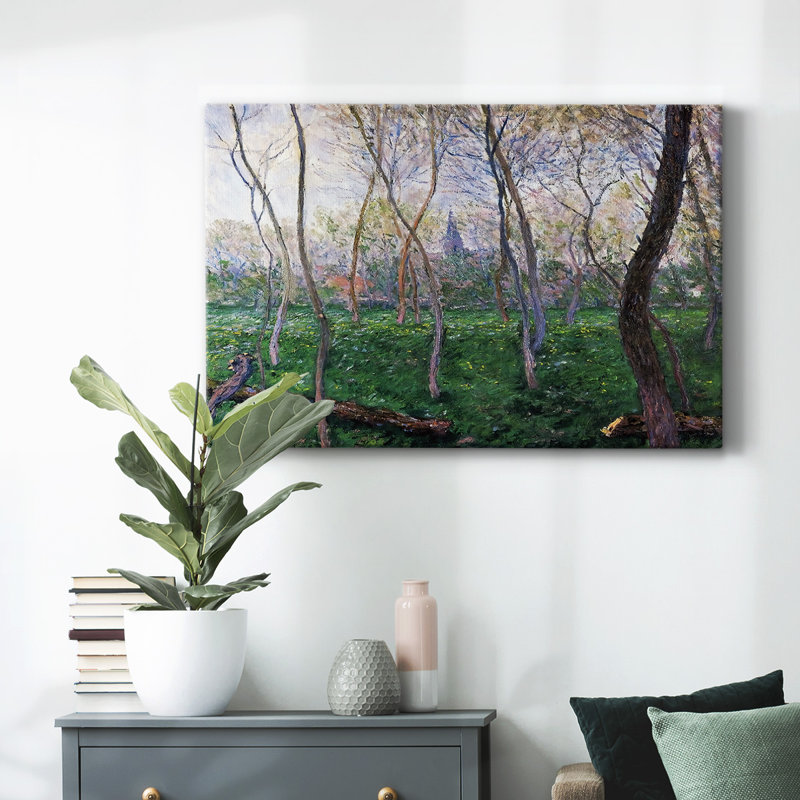 Bennecourt,1887-Gallery Wrapped Canvas, 18" H x 27" W