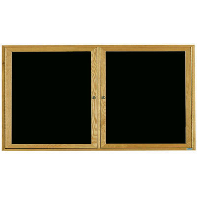 AARCO No Felt Wood Letter Board