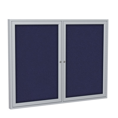 Panneau de bulletin fermé 2 portes