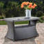 Table d'appoint méridienne avec trou pour parasol-416846441