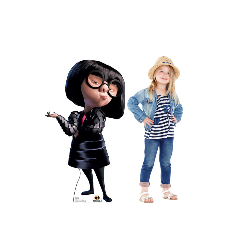 Edna Mode Life-Size Cardboard Cutout with Easel Stand