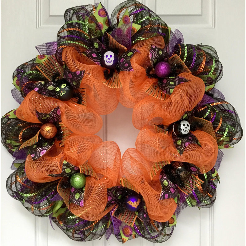 Couronne d'ornement d'Halloween