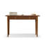 Bureau rectangulaire en bois massif avec tiroirs Walnut-1718978536