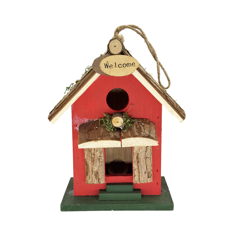 Rustic Timber Doorway Birdhouse