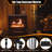 Daviah Iron Fireplace Tool Set