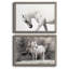Neutral Stallion - ensemble de 2 photos sur toile tendues-1695509915-1695509918