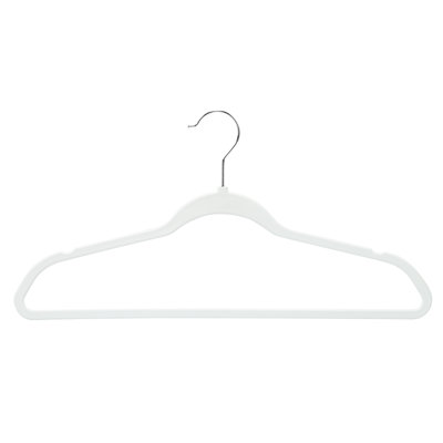 Cintre antidérapant en métal caoutchouté Freshta pour robe / chandail / chandail