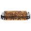 Élégant accessoire mural décoratif en bois, noir et noyer, 30,1 po x 9,6 po | Structure 100% bois robuste (épaisseur: 1,2 po) et 100% métal durable (épaisseur: 0,05 po) | Parfait pour la décoration intérieure et les présentoirs élégants