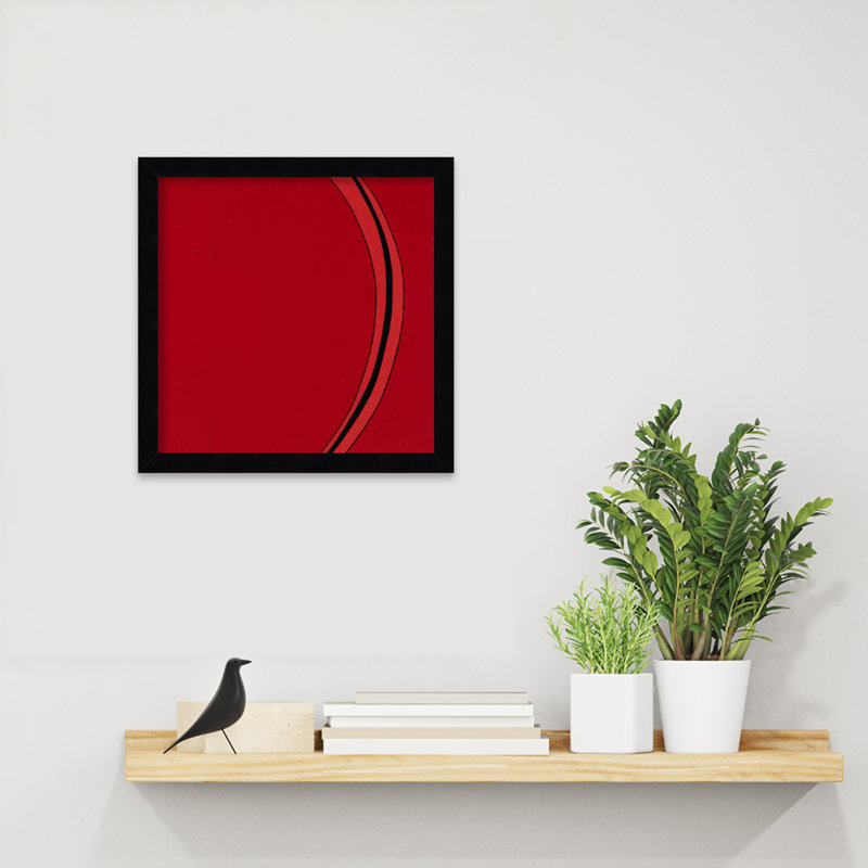 " Segment " by Alex Dunn, Black, 13" H x 13" W