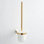 Ceeley Collection Metal Wall Mounted Toilet Brush and Holder