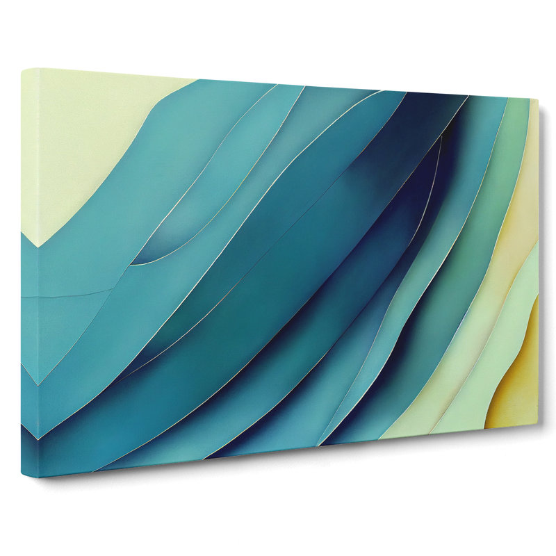 Timeless Modern Abstract Art - Wrapped Canvas, 50cm H x 76cm W x 3cm D