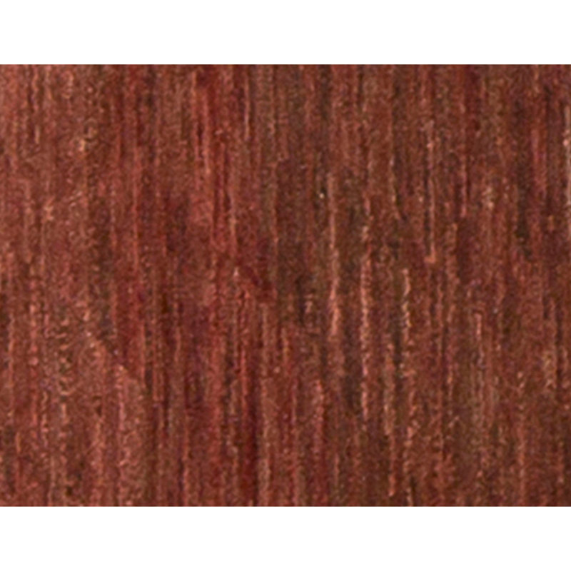 Hand Knotted Wool Area Rug in Rust
