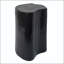 Table de bout irrégulière 2-en-1 MGO - Design fendu, noir-129458332