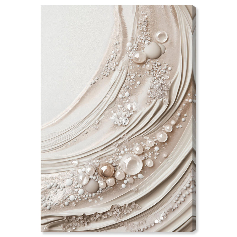 «Elegant Abstracts» par Art Remedy, Toile tendue avec châssis, H 24 po x l 16 po
