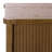 Colne Dorchester 1 Drawer Reeded Nightstand-202272363