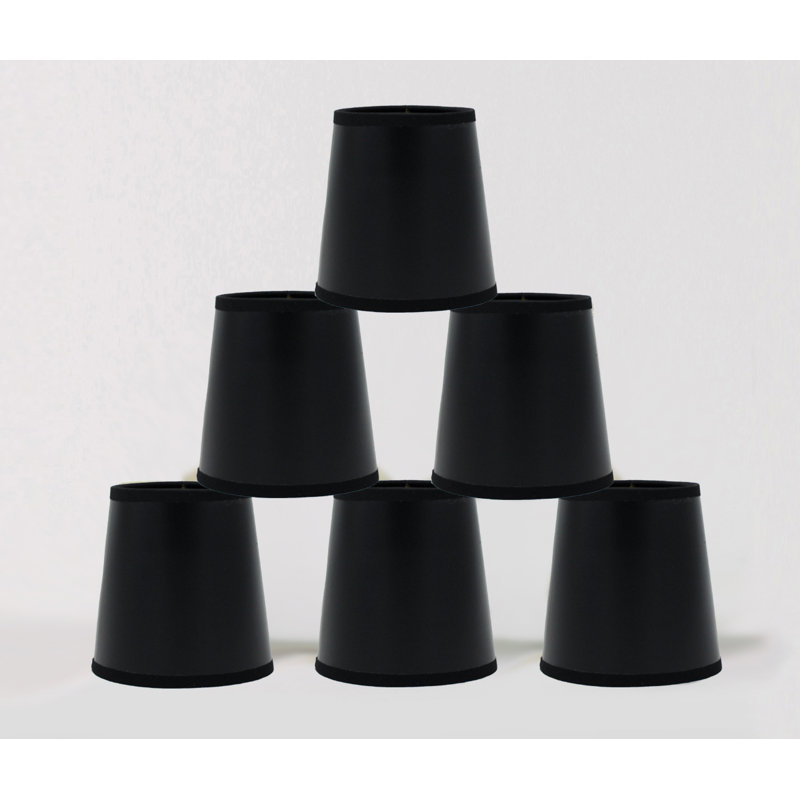 4'' H Paper Empire Candelabra Shade, Gold