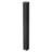 Mailbox Post In-Ground Steel Mailbox Post Kit 43x4x4 in Rustproof Black