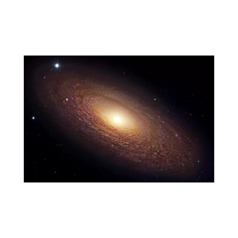 Spiral Galaxy In Ursa Major (NGC 2841) by Robert Gendler - Wrapped Canvas Print, 30.48 cm H x 45.72 cm W