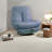 Ergonomic faux leather lounge chair-2125701485