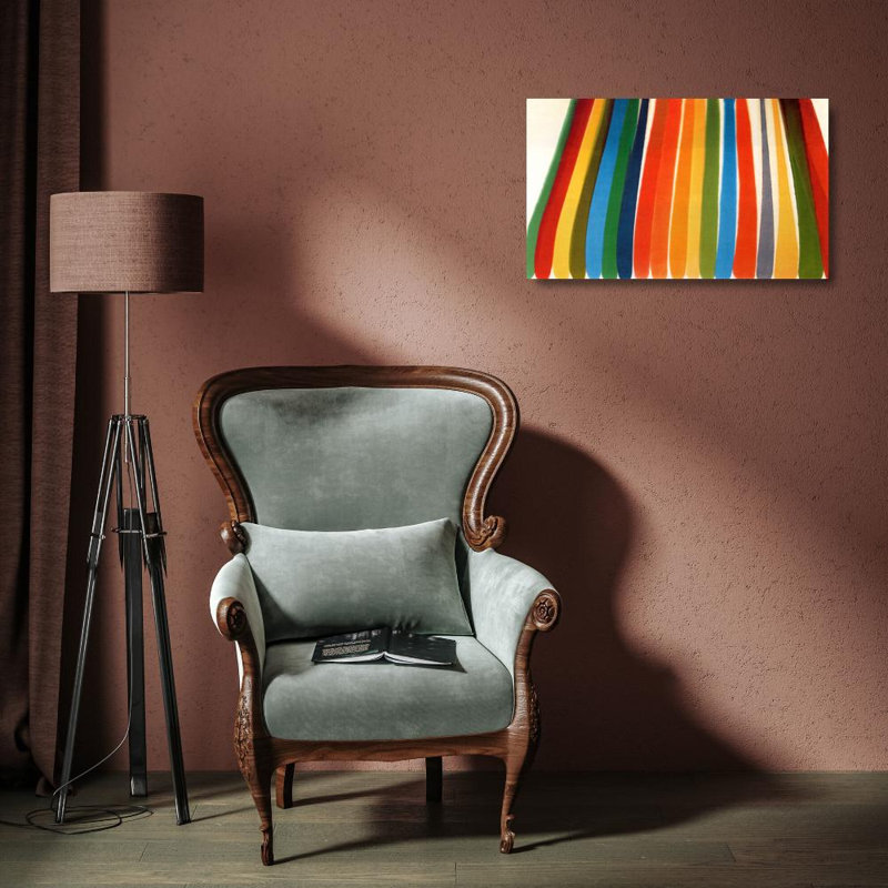 While, 1960, 11" H x 18" W