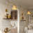 Boho Rattan Plug-In Swing Arm Wall Sconce-127124396