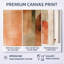 Terracotta Balance I - orange abstrait, art mural 3 pièces-129013125-129013129