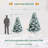 Pine Flocked Christmas Tree-116970389