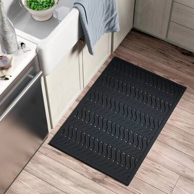 AquaTeak Grate Kitchen Anti-Fatigue Teak Floor Mat