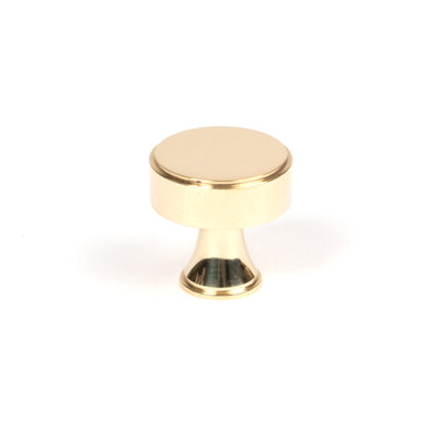 Matt Black Scully Cabinet Knob - 38Mm