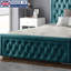 Chenault Upholstered Velvet Bed-565032393-565032401