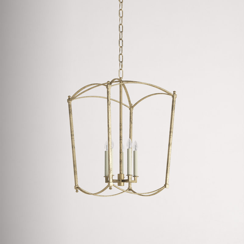 Olive 5-Light Chandelier, Or antique