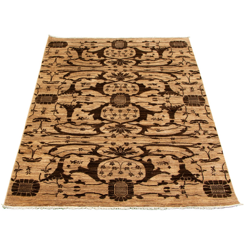 Tapis unique en laine nouée à la main de style nouvel âge de 18 pi 2 po x 7 pi 8 po pako 18-20