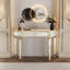 Console 47 po avec miroir demi-lune en verre cannelé et tiroir en cristal-1873934963-1873934972