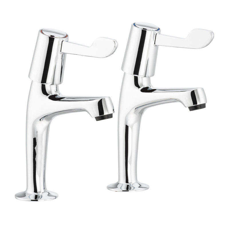 Abode Lever Quarter Turn Pillar Taps