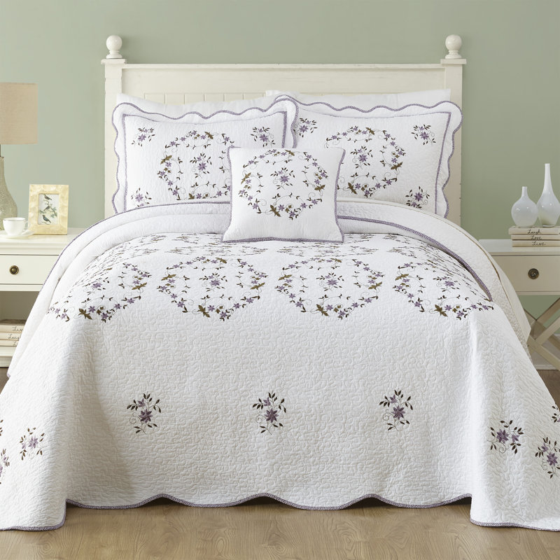 Gwen Cotton Floral Quilt