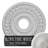 Endurathane Wreath Ceiling Medallion, 16 1/4"OD x 3 5/8"ID x 1"P (Fits Canopies up to 5 1/2"), Hand-Painted Ultra Pure White Finish-27784300