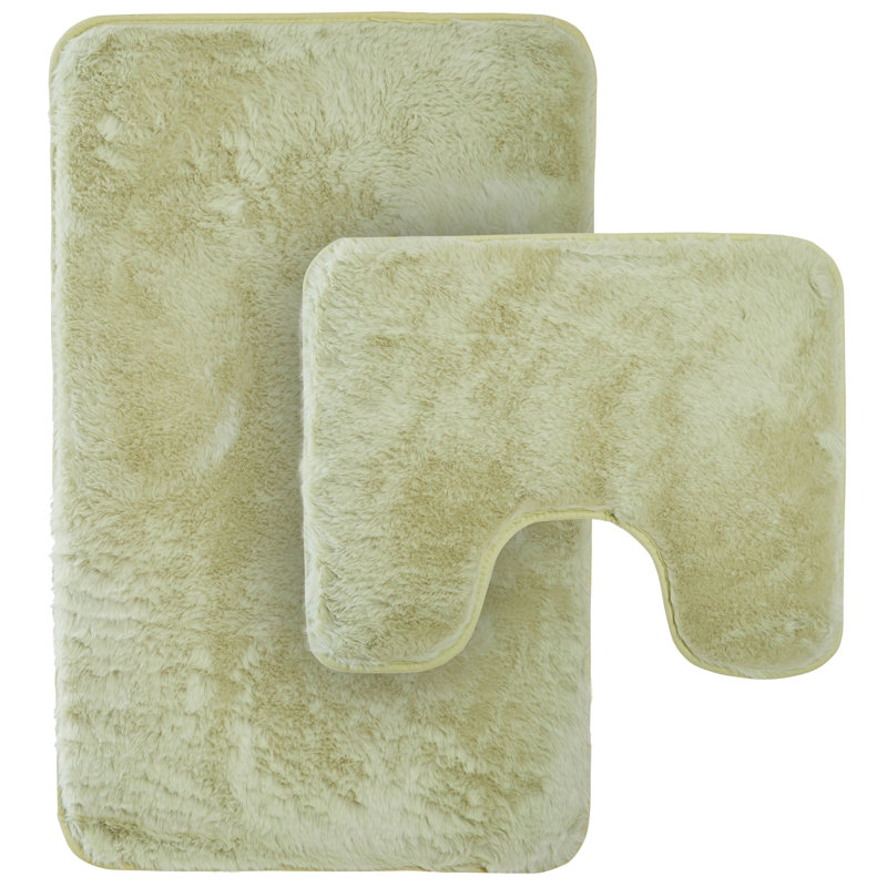 Non-Slip Bath Mat, Green