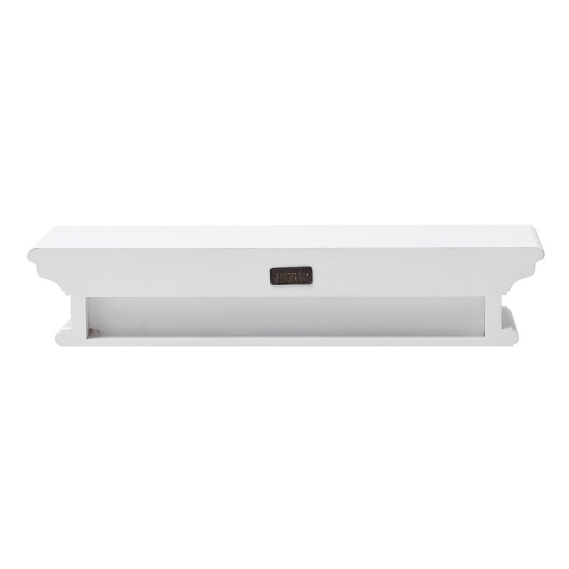 Tablette flottante Desera, H 4,72 po x l 23,62 po x P 9,06 po, Blanc