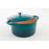Crock-Pot 5 Quart Enamel Cast Iron Covered Dutch Oven Bundle With Skillet, Teal