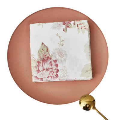 Serviette 100% coton popeline carrée