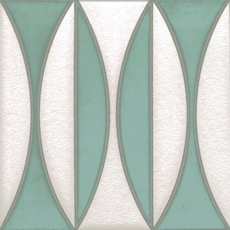 Carreau de céramique 8 "x 8", Menthe