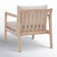 Amina Acacia Outdoor Lounge Chair-1723461273
