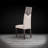 19.5 " H Faux Leather Upholstered Birch Solid Wood Side Chair