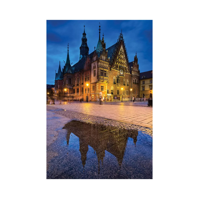 Poland, Wroclaw, Main Square II by Mikolaj Gospodarek - Wrapped Canvas Print, 20.32 cm H x 30.48 cm W