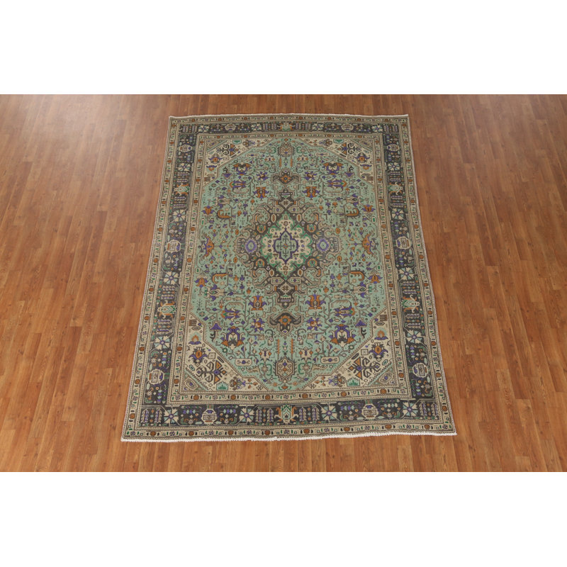 Tapis traditionnel en laine 6 x 9