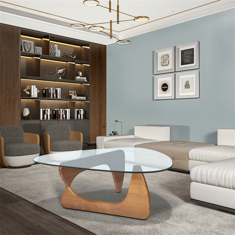 Table basse Home Modern, Noyer