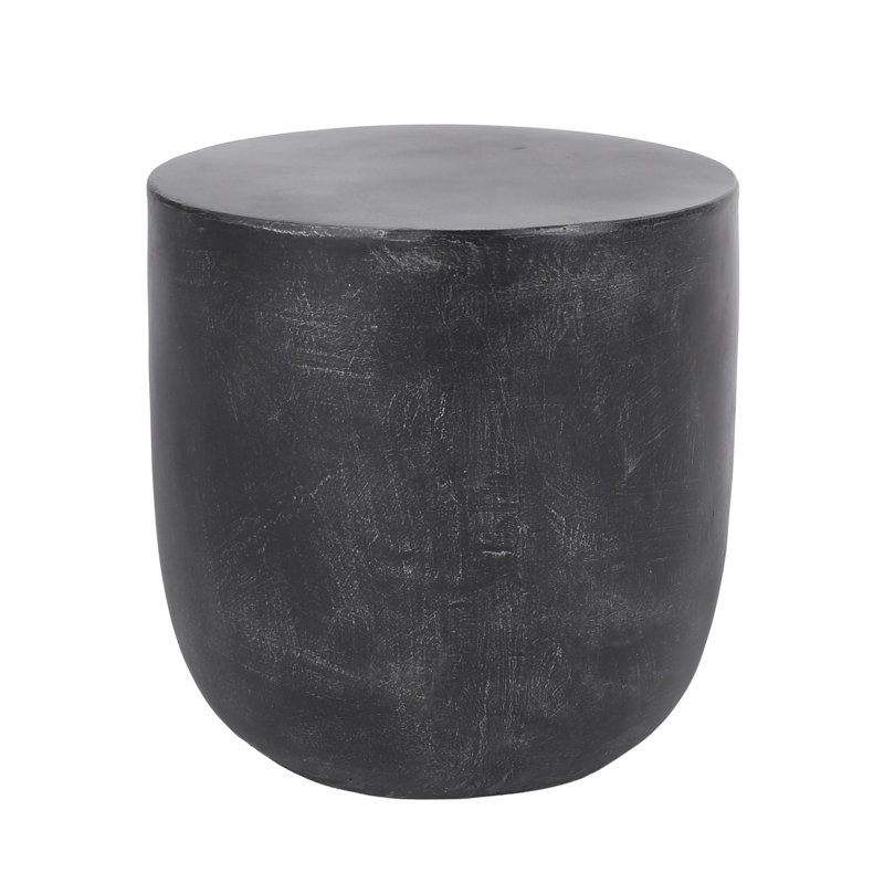 Table d'appoint d'extérieur en béton léger