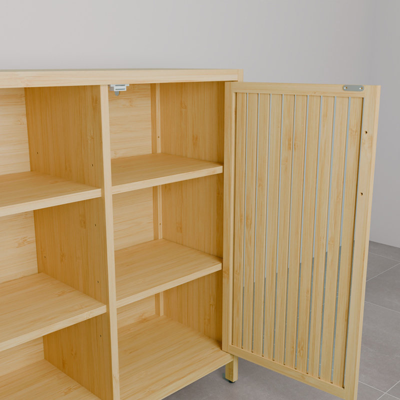 Tablettes de rangement à grande porte à grande capacité dans les salons, les salles de bain et autres espaces de vie
