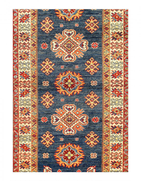 Ishimon One-of-a-Kind 13'3'' X 2'8'' Hand Knotted Area Rug