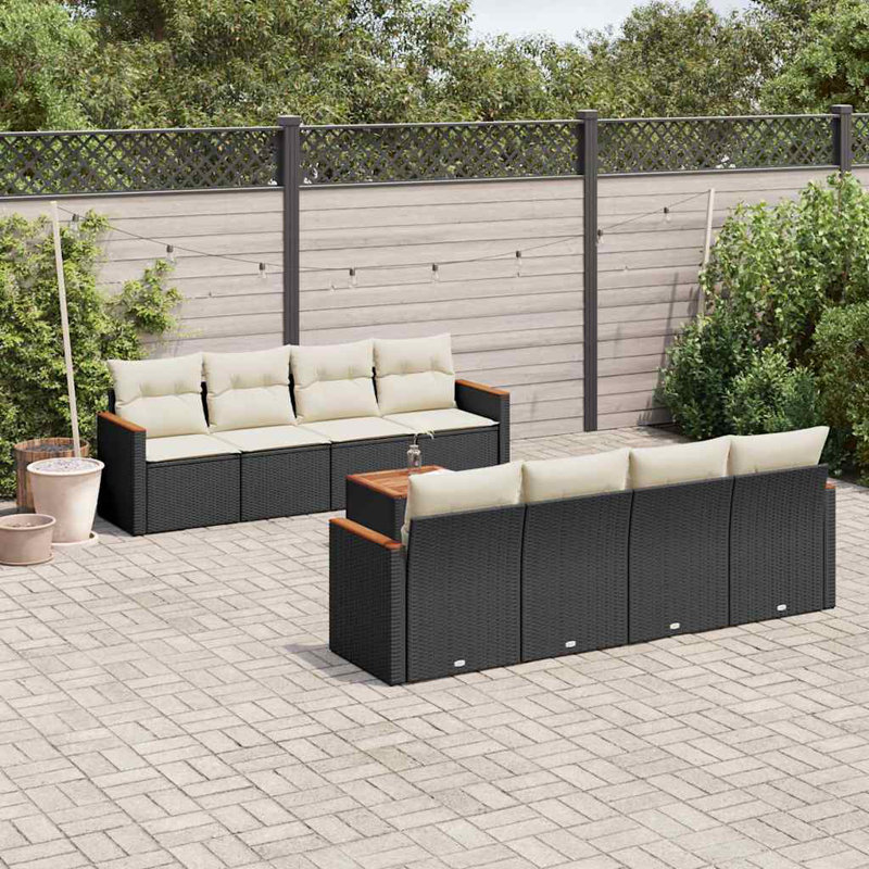 Ensemble de canapé de jardin Vidaxl